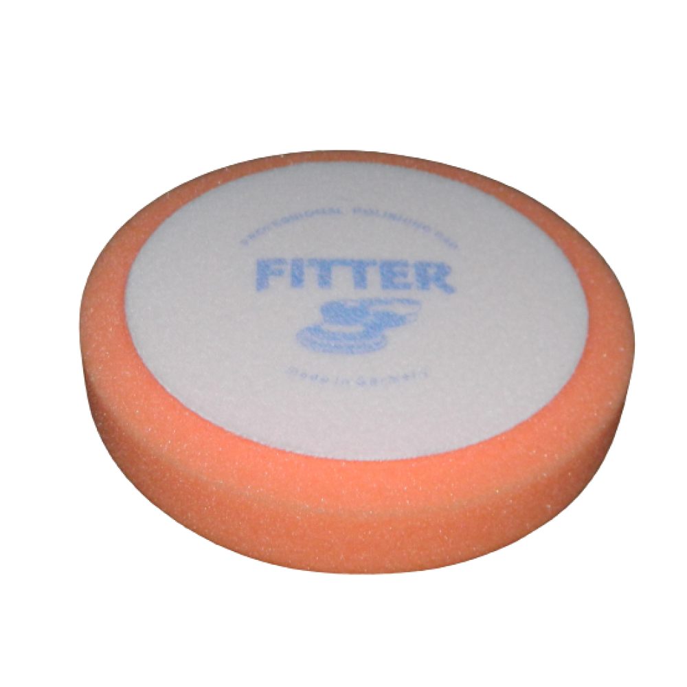 Полировальный круг FITTER, оранжевый универсальный на липучке D-150 мм