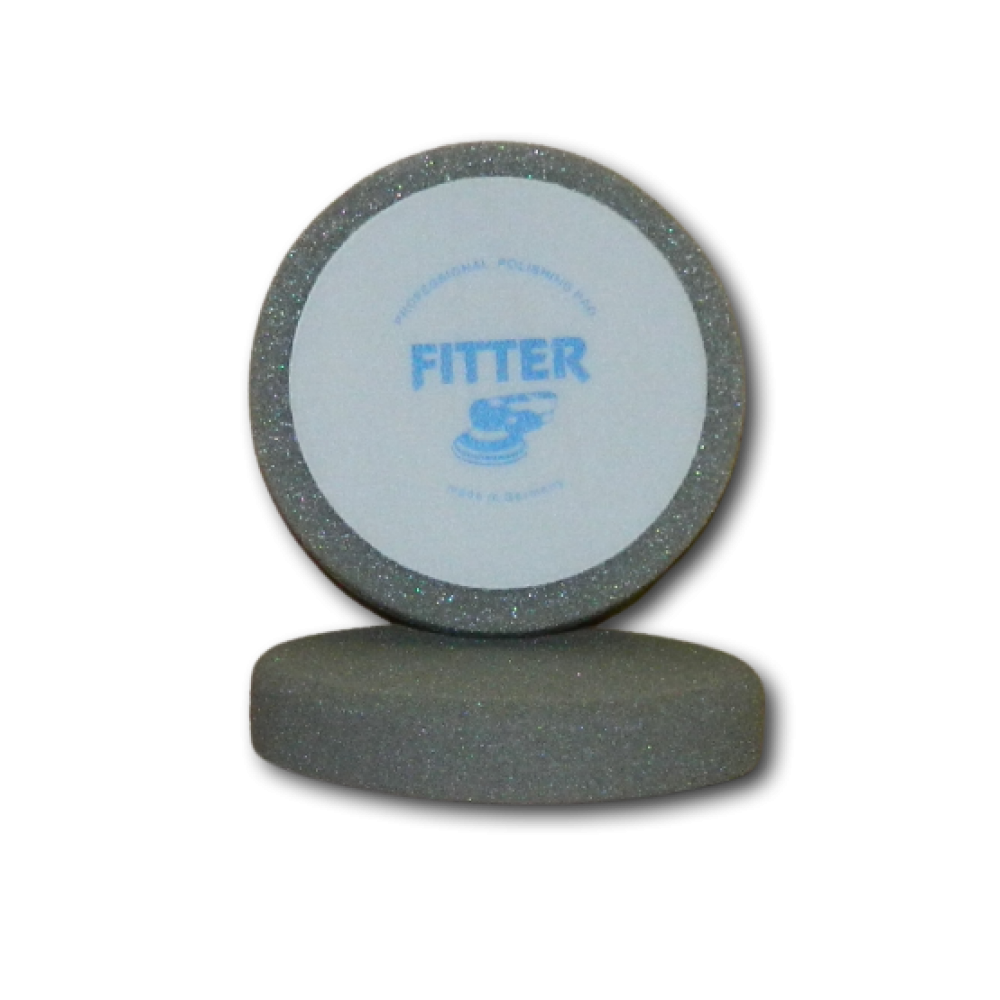 Полировальный круг FITTER серый экстра-жесткий на липучке D-150 мм