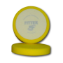 Полировальный круг FITTER, желтый универсальный на липучке D-150 мм